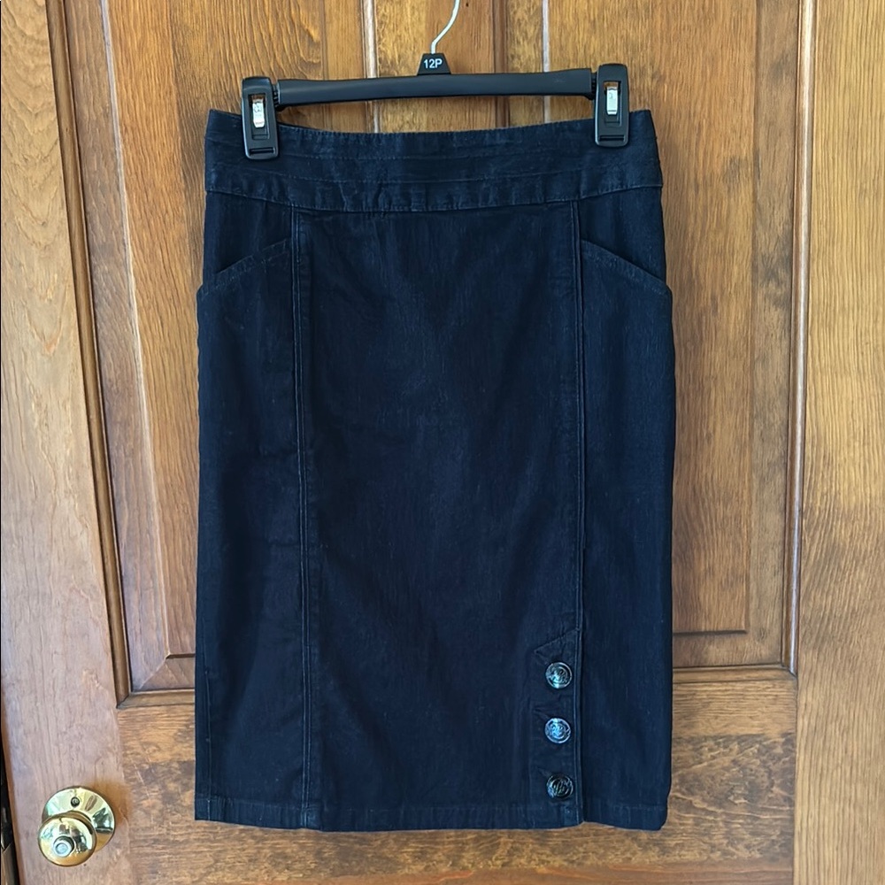 Mossimo Dark Denim Skirt, Size 2
